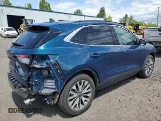 2020 Ford Escape Titanium Hybrid with VIN 1FMCU9DZ2LUC10252, listed as a Copart auction lot 56344755 with 31,382 mi miles and Salvage title. Bid and sale history available at DreamBid. Image 3.