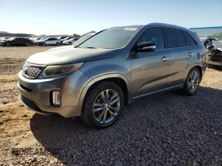 2014 Kia Sorento SX Limited with VIN 5XYKW4A74EG484248, listed as a Copart auction lot 56904815 with 118,182 mi miles and Salvage title. Bid and sale history available at DreamBid. Image 1.
