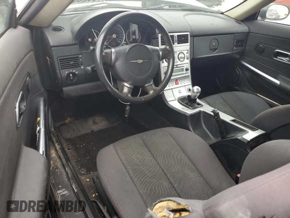 2005 Chrysler Crossfire z VIN 1C3AN59L45X042402, wystawiony jako Copart lot #70026364 z przebiegiem 107 257 mil mil oraz Szkody całkowita. Historia ofert i sprzedaży dostępna na DreamBid. Obrazek 8.
