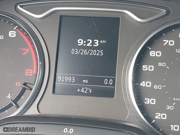 2015 Audi A3 2.0T Premium with VIN WAUBFGFF3F1005219, listed as a IAAI auction lot 41865869 with 91,993 mi miles. Bid and sale history available at carsss.com. Image 15.
