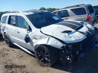2024 Dodge Durango SRT 392 AlcHEMI with VIN 1C4SDJGJ6RC257175, listed as a IAAI auction lot 42329405 with 2,627 mi miles and . Bid and sale history available at DreamBid. Image 6.