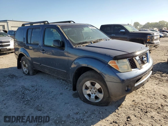2006 Nissan Pathfinder SE with VIN 5N1AR18W26C669317, listed as a Copart auction lot 73203674 with 0 mi miles and Clean Title. Bid and sale history available at carsss.com. Image 4.