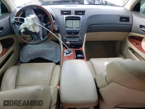 2008 Lexus GS 350 with VIN JTHBE96SX80041043, listed as a Copart auction lot 44634695 with 120,323 mi miles and Salvage Title. Bid and sale history available at carsss.com. Image 8.