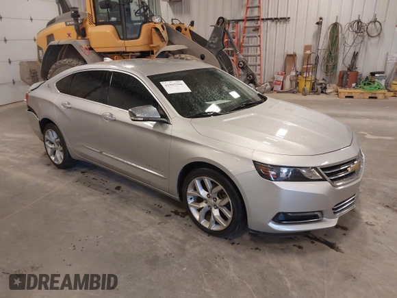 2017 Chevrolet Impala Premier with VIN 2G1145S39H9106566, listed as a IAAI auction lot 41905566 with 145,114 mi miles and . Bid and sale history available at DreamBid. Image 1.