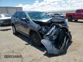 2024 Toyota RAV4 LE with VIN 2T3F1RFV9RC476045, listed as a Copart auction lot 55453285 with 7,622 mi miles and Salvage title. Bid and sale history available at DreamBid. Image 13.