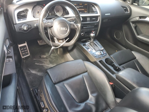 2016 Audi S5 Premium Plus with VIN WAUC4AFR7GA005663, listed as a Copart auction lot 77062314 with 98,492 mi miles and Salvage Title. Bid and sale history available at carsss.com. Image 8.