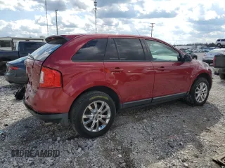 2013 Ford Edge SEL with VIN 2FMDK3JCXDBB93814, listed as a Copart auction lot 46775995 with 175,177 mi miles and Salvage Title. Bid and sale history available at carsss.com. Image 3.
