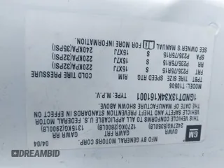 2004 Chevrolet Blazer LS z VIN 1GNDT13X34K161001, wystawiony jako IAAI lot #41432856 z przebiegiem Nie podano mil oraz . Historia ofert i sprzedaży dostępna na DreamBid. Obrazek 9.