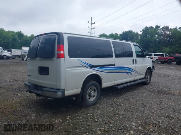2019 Chevrolet Express Passenger LT с VIN 1GAZGPFG0K1178867, выставлен на аукционе IAAI как лот 42593780 с пробегом 247 989 миль миль и . История ставок и продаж доступна на DreamBid. Изображение 4.