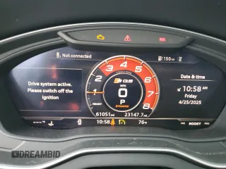 2020 Audi SQ5 Premium Plus with VIN WA1B4BFYXL2002721, listed as a Copart auction lot 54178255 with 61,051 mi miles and Salvage Title. Bid and sale history available at DreamBid. Image 9.