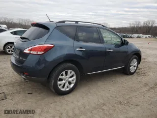 2013 Nissan Murano SL with VIN JN8AZ1MW8DW308684, listed as a Copart auction lot 43920855 with 0 mi miles and Clean Title. Bid and sale history available at carsss.com. Image 3.