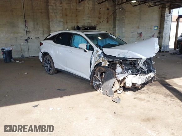 2021 Lexus RX 350 with VIN 2T2HZMDA9MC305457, listed as a IAAI auction lot 42052521 with 24,015 mi miles and . Bid and sale history available at DreamBid. Image 1.