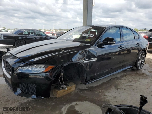2016 Jaguar XF S with VIN SAJBM4BV2GCY05781, listed as a Copart auction lot 52894265 with 68,346 mi miles and Salvage Title. Bid and sale history available at carsss.com. Image 1.