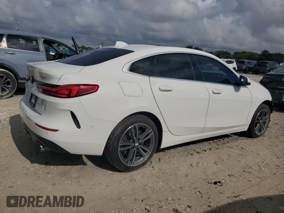 2021 BMW 2 Series 228i with VIN WBA53AK01M7J27575, listed as a Copart auction lot 56217515 with 52,201 mi miles and Non repairable. Bid and sale history available at DreamBid. Image 3.