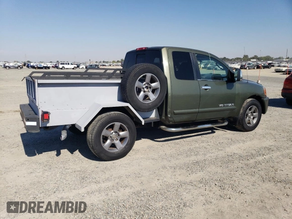2005 Nissan Titan SE z VIN 1N6AA06B85N507424, wystawiony jako Copart lot #64841425 z przebiegiem 208 542 mil mil oraz Czysty tytuł • Clean title. Historia ofert i sprzedaży dostępna na DreamBid. Obrazek 3.