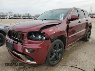 2016 Jeep Grand Cherokee High Altitude with VIN 1C4RJFCG0GC466214, listed as a Copart auction lot 49599625 with 101,265 mi miles and Salvage Title. Bid and sale history available at carsss.com. Image 1.
