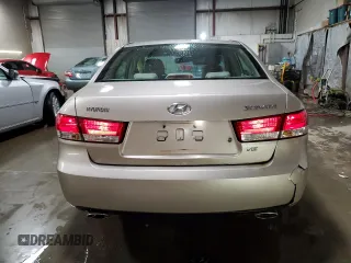 2006 Hyundai Sonata GLS with VIN 5NPEU46F36H108976, listed as a Copart auction lot 51104495 with 166,488 mi miles and Salvage Title. Bid and sale history available at DreamBid. Image 6.