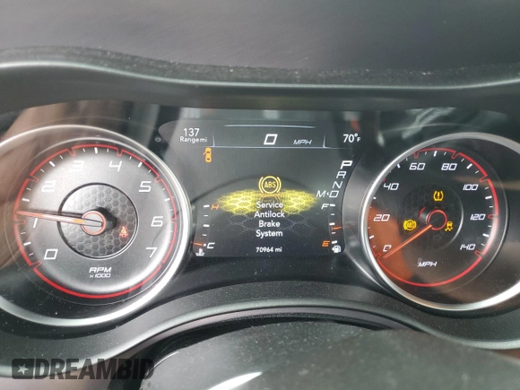 2019 Dodge Charger GT with VIN 2C3CDXHGXKH747040, listed as a Copart auction lot 51766005 with 70,964 mi miles and Salvage Title. Bid and sale history available at DreamBid. Image 9.