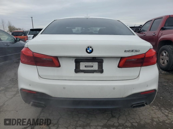 2018 BMW 5 Series 530e xDrive z VIN WBAJB1C56JB084422, wystawiony jako Copart lot #47596335 z przebiegiem 68 276 mil mil oraz Szkoda całkowita • Salvage title. Historia ofert i sprzedaży dostępna na DreamBid. Obrazek 6.