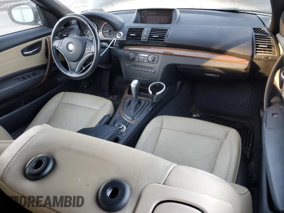 2010 BMW 1 Series 135i with VIN WBAUN9C55AVK41245, listed as a Copart auction lot 87690835 with 116,887 mi miles and Clean Title. Bid and sale history available at carsss.com. Image 8.