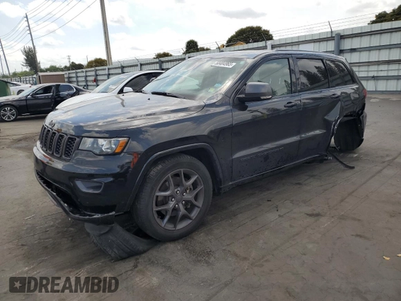 2021 Jeep Grand Cherokee Limited X with VIN 1C4RJEBG3MC511363, listed as a Copart auction lot 50404965 with 59,355 mi miles and Salvage title. Bid and sale history available at DreamBid. Image 1.