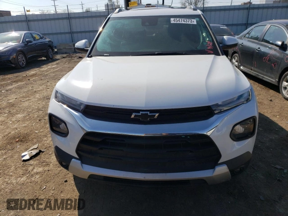 2021 Chevrolet TrailBlazer LT with VIN KL79MPS26MB170163, listed as a Copart auction lot 45474373 with 33,693 mi miles. Bid and sale history available at carsss.com. Image 5.