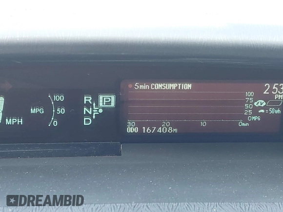 2014 Toyota Prius Four with VIN JTDKN3DU3E0367913, listed as a IAAI auction lot 42768446 with 167,408 mi miles and . Bid and sale history available at DreamBid. Image 7.