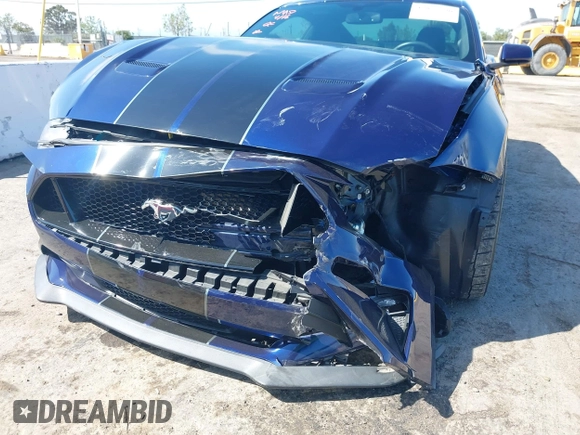2018 Ford Mustang GT with VIN 1FA6P8CFXJ5166072, listed as a IAAI auction lot 42035790 with 46,806 mi miles and . Bid and sale history available at DreamBid. Image 6.
