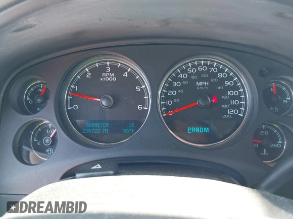 2010 Chevrolet Tahoe LT with VIN 1GNMCBE3XAR247988, listed as a IAAI auction lot 42600299 with 236,722 mi miles and . Bid and sale history available at DreamBid. Image 7.