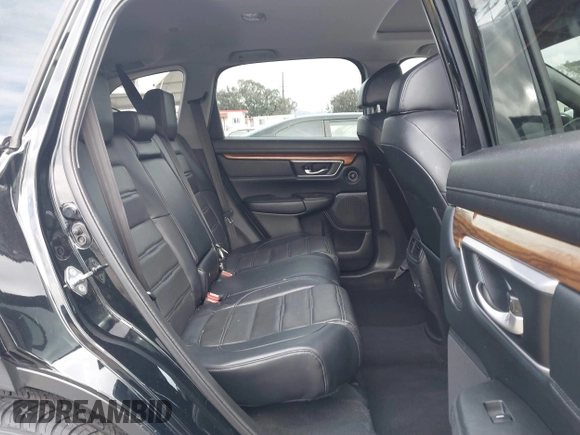 2017 Honda CR-V EX-L with VIN 7FARW1H87HE019328, listed as a IAAI auction lot 41756130 with 62,763 mi miles. Bid and sale history available at carsss.com. Image 8.