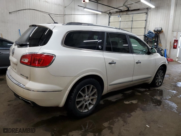 2014 Buick Enclave Leather with VIN 5GAKVBKD3EJ280554, listed as a Copart auction lot 87820925 with 190,965 mi miles and Salvage Title. Bid and sale history available at carsss.com. Image 3.