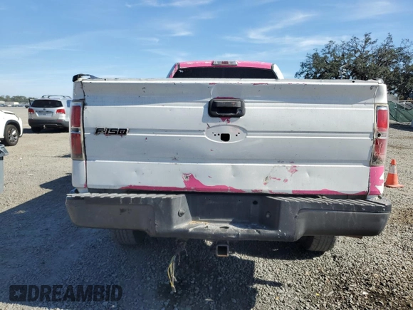 2013 Ford F-150 XL with VIN 1FTMF1EM1DKE35590, listed as a Copart auction lot 48037685 with 212,909 mi miles and Non Repairable. Bid and sale history available at carsss.com. Image 6.
