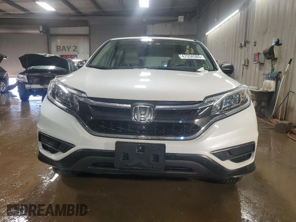 2015 Honda CR-V LX with VIN 5J6RM4H35FL064991, listed as a Copart auction lot 47058565 with 65,948 mi miles and Salvage Title. Bid and sale history available at DreamBid. Image 5.