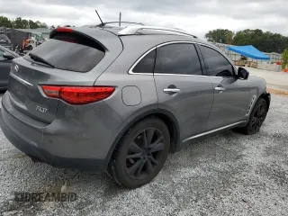 2013 Infiniti FX with VIN JN8CS1MW2DM175221, listed as a Copart auction lot 69116554 with 169,032 mi miles and Salvage Title. Bid and sale history available at DreamBid. Image 3.