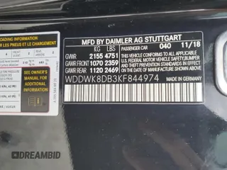 2019 Mercedes-Benz C 300 with VIN WDDWK8DB3KF844974, listed as a Copart auction lot 41604365 with Not Provided miles and Non Repairable. Bid and sale history available at carsss.com. Image 12.