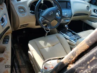 2019 Infiniti QX60 Pure z VIN 5N1DL0MM8KC557693, wystawiony jako Copart lot #53646505 z przebiegiem 67 543 mil mil oraz Szkoda całkowita • Salvage title. Historia ofert i sprzedaży dostępna na DreamBid. Obrazek 8.