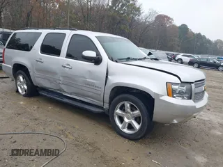 2014 Chevrolet Suburban LTZ with VIN 1GNSCKE05ER173446, listed as a IAAI auction lot 41047096 with 189,049 mi miles and . Bid and sale history available at DreamBid. Image 1.