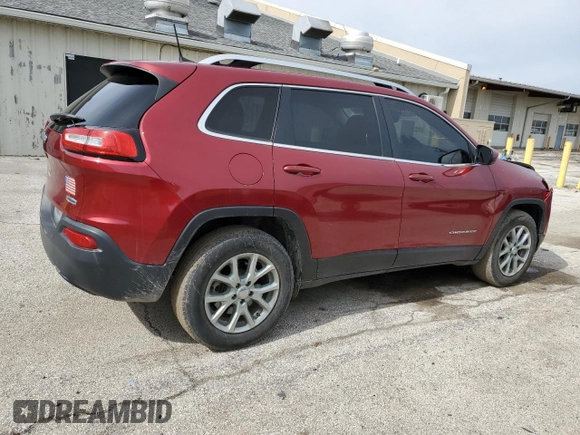 2017 Jeep Cherokee Latitude with VIN 1C4PJMCBXHW528444, listed as a Copart auction lot 49841645 with 97,361 mi miles and Salvage Title. Bid and sale history available at carsss.com. Image 3.