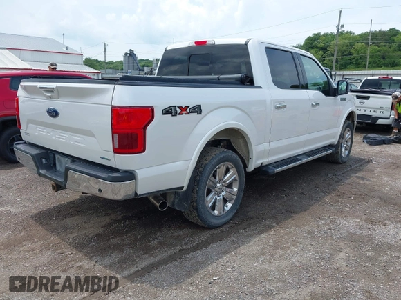2018 Ford F-150 XL with VIN 1FTEW1EG7JKE76476, listed as a IAAI auction lot 42575219 with 183,308 mi miles and . Bid and sale history available at DreamBid. Image 4.