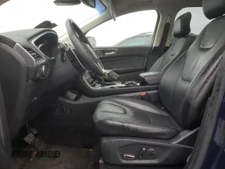 2017 Ford Edge Titanium with VIN 2FMPK4K93HBB38116, listed as a Copart auction lot 45160125 with 64,491 mi miles and Salvage Title. Bid and sale history available at carsss.com. Image 7.