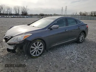 2013 Hyundai Azera with VIN KMHFH4JG4DA317104, listed as a Copart auction lot 52909875 with 125,485 mi miles and Salvage Title. Bid and sale history available at DreamBid. Image 1.