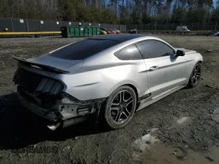 2016 Ford Mustang V6 with VIN 1FA6P8AM9G5229110, listed as a Copart auction lot 43180685 with 126,551 mi miles and Salvage Title. Bid and sale history available at carsss.com. Image 3.