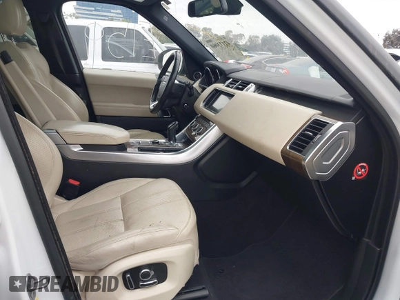 2016 Land Rover Range Rover Sport V6 HSE with VIN SALWR2VF8GA565814, listed as a IAAI auction lot 42173060 with 96,705 mi miles. Bid and sale history available at carsss.com. Image 5.