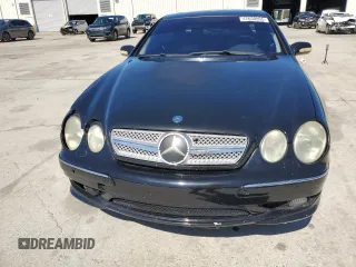 2001 Mercedes-Benz CL with VIN WDBPJ75J71A013294, listed as a Copart auction lot 47630855 with Not Provided miles and Salvage Title. Bid and sale history available at carsss.com. Image 5.