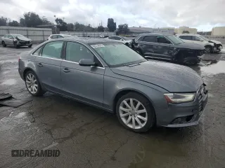 2013 Audi A4 Premium Plus with VIN WAUFFAFL9DN035464, listed as a Copart auction lot 49274865 with 78,274 mi miles and Salvage Title. Bid and sale history available at carsss.com. Image 4.