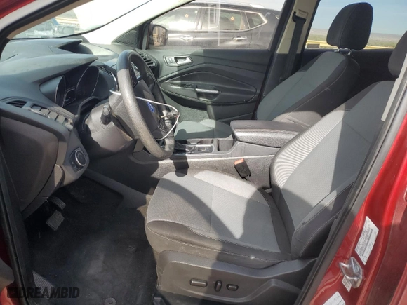 2017 Ford Escape SE with VIN 1FMCU0GD9HUA38563, listed as a Copart auction lot 49786605 with 80,439 mi miles and Clean Title. Bid and sale history available at carsss.com. Image 7.