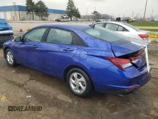 2023 Hyundai Elantra SE with VIN KMHLL4AG2PU455874, listed as a Copart auction lot 53378965 with 24,100 mi miles and Non Repairable. Bid and sale history available at DreamBid. Image 2.