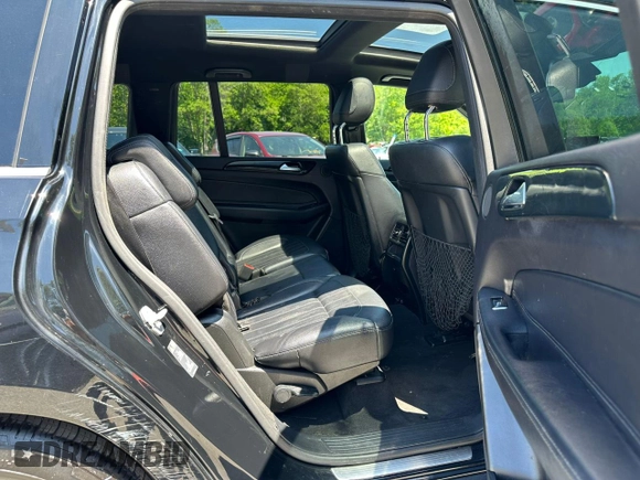 2017 Mercedes-Benz GLS 450 with VIN 4JGDF6EEXHA780761, listed as a Copart auction lot 59744285 with 133,770 mi miles and Clean title. Bid and sale history available at DreamBid. Image 9.
