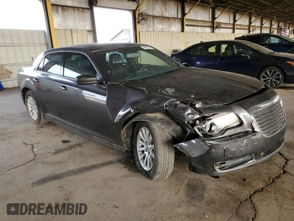 2013 Chrysler 300 with VIN 2C3CCAAG5DH647439, listed as a Copart auction lot 49911115 with 181,746 mi miles and Salvage Title. Bid and sale history available at carsss.com. Image 4.