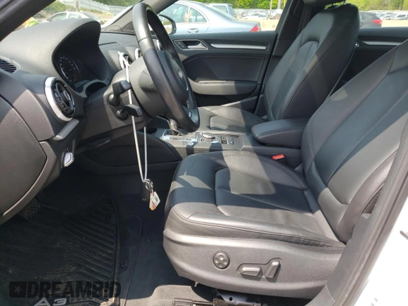 2016 Audi A3 2.0T Premium with VIN WAUB8GFF6G1075373, listed as a Copart auction lot 52024643 with 24,024 mi miles. Bid and sale history available at carsss.com. Image 7.